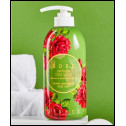 Парфюмированный лосьон для тела Роза Jigott Rose Perfume Body Lotion 500ml, фото 3